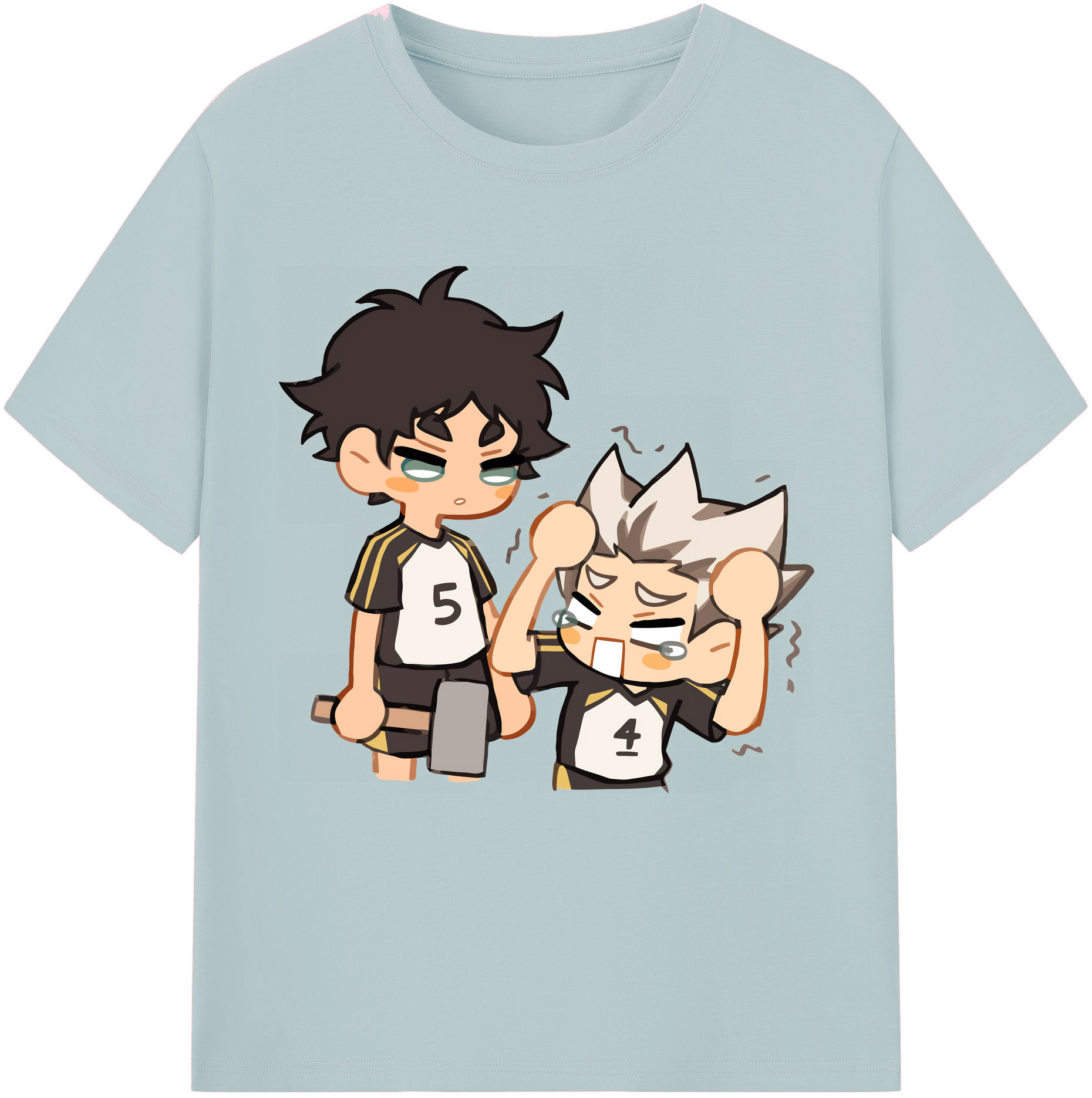 （画像用） ハイキュー!! Haikyu!! 綿100％半袖Tシャツ（フロントプリント）